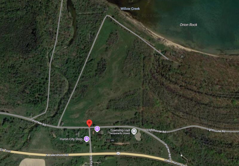 Huron City Golf Course - Aerial Map (newer photo)